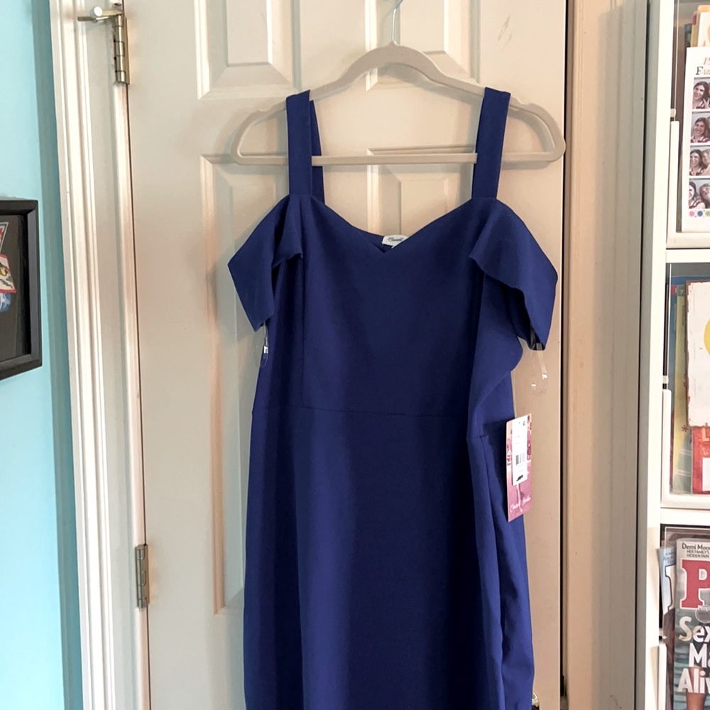 Royal Blue Emerald Sundae Bodycon Dress